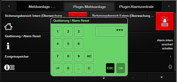 Plugin Signalling system - Enter a code