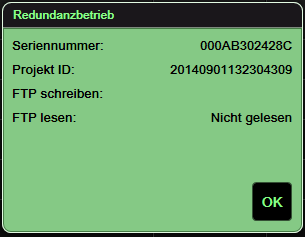 Preview PopUp Template HS/FS redundant operation