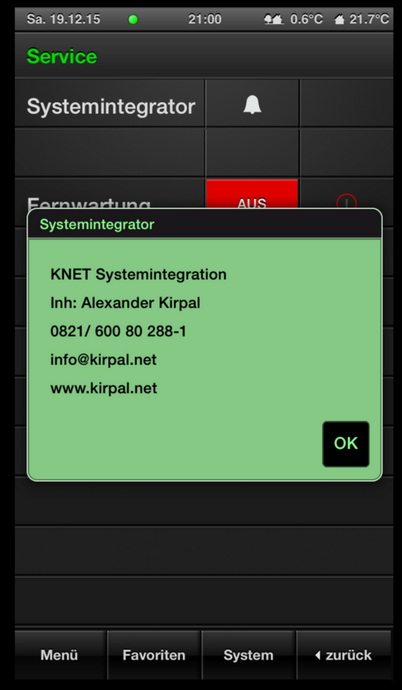 Smartphone: Infotext 5 Zeilen