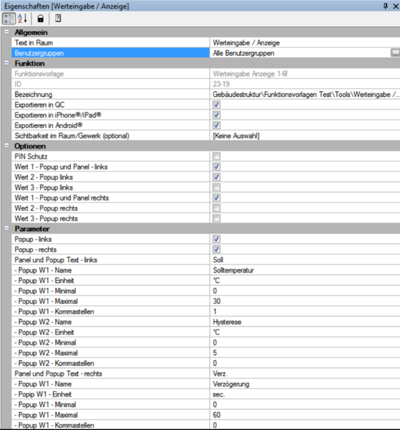 Gira HomeServer Experte: Wert-Universal